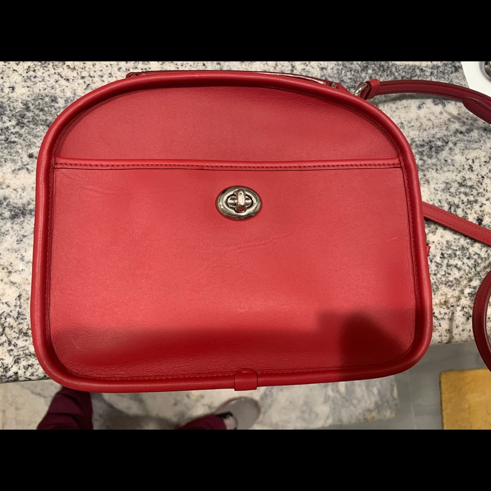 Coach Retro Leather Lunch Pail Box Bag 11785